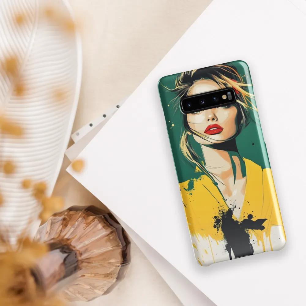 Bold Elegance | Phone Case |  S10 Plus | Snap Case | Glossy