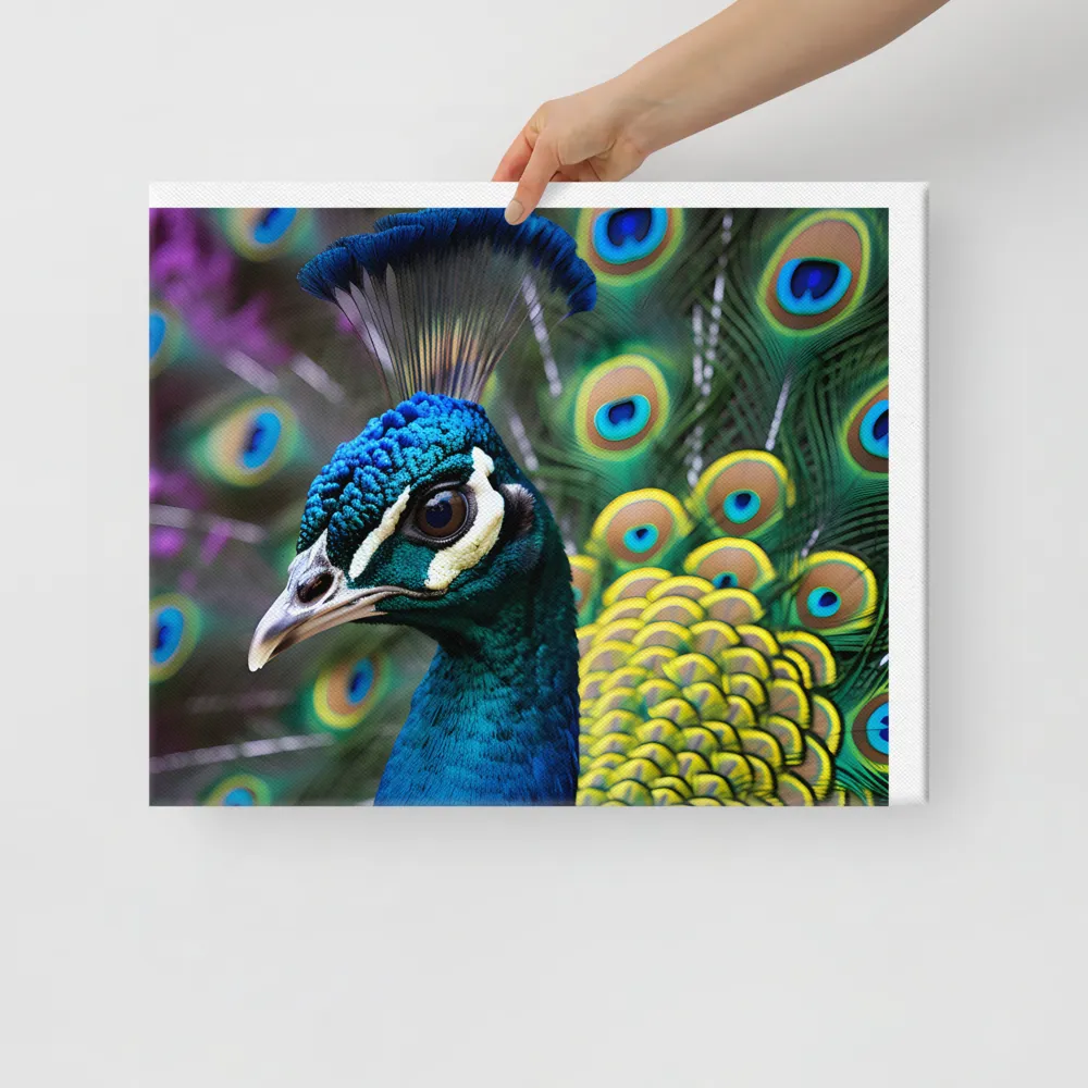 Regal Plumage: The Peacock's Splendor | Art Print