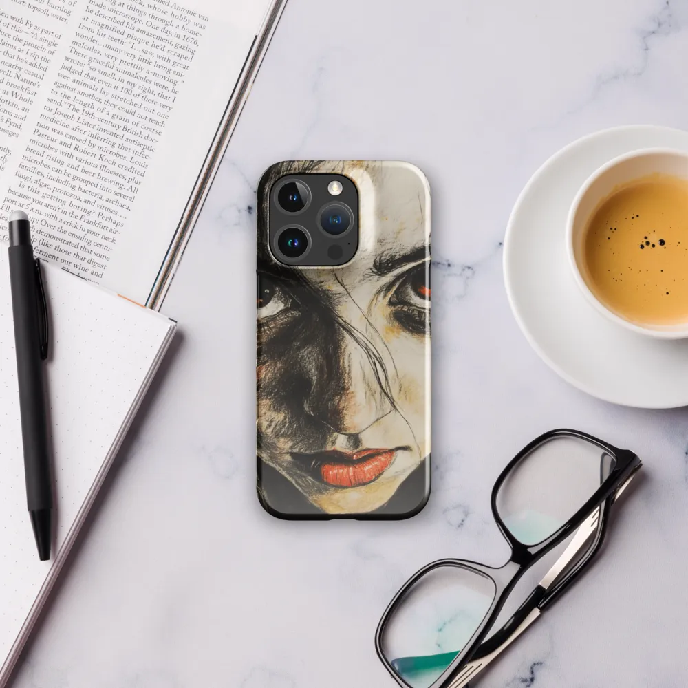 Gaze of Intensity | Phone Case |  16 Pro | Snap Case | Glossy