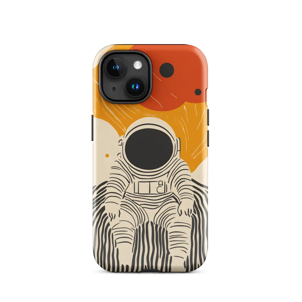 Astronaut in Cosmic Thoughts | Phone Case |  15 | Tough Case | Glossy
