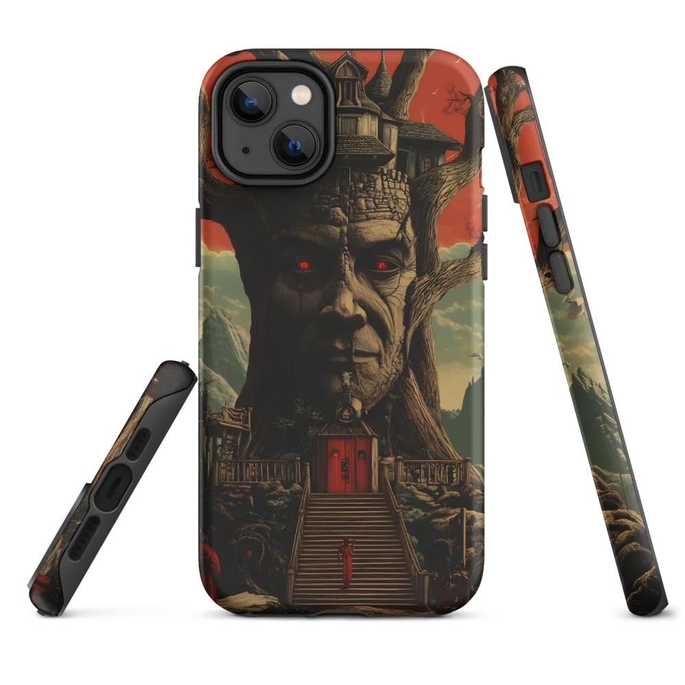 The Enigmatic Guardian of the Grove | Phone Case |  14 Plus | Tough Case | Matte