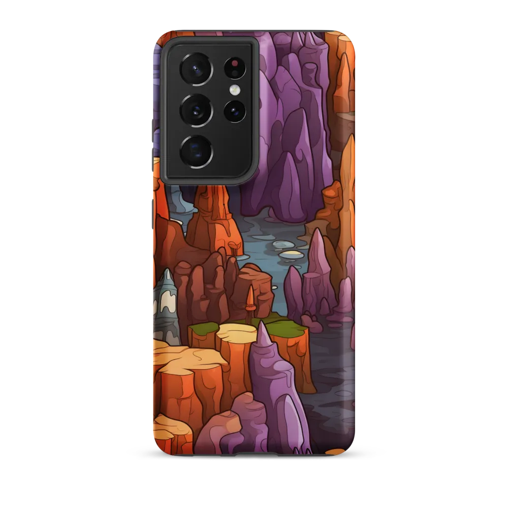 Vibrant Rockscape: A Digital Odyssey
