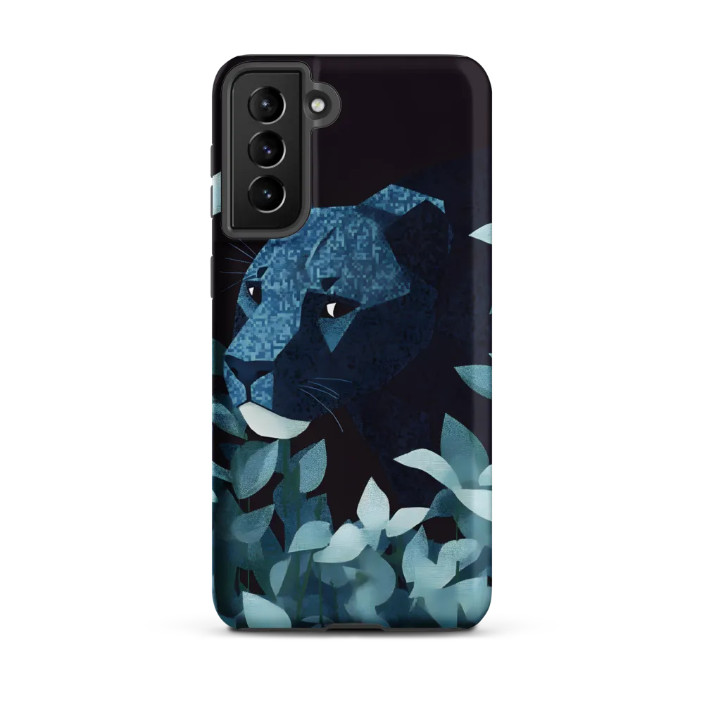 Lurking Blue: The Panther's Gaze