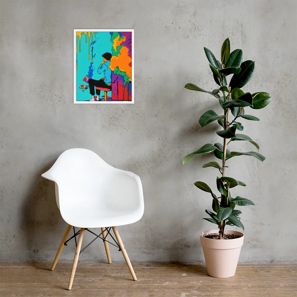 The Artist Within | Poster with White Frame | 16″×20″