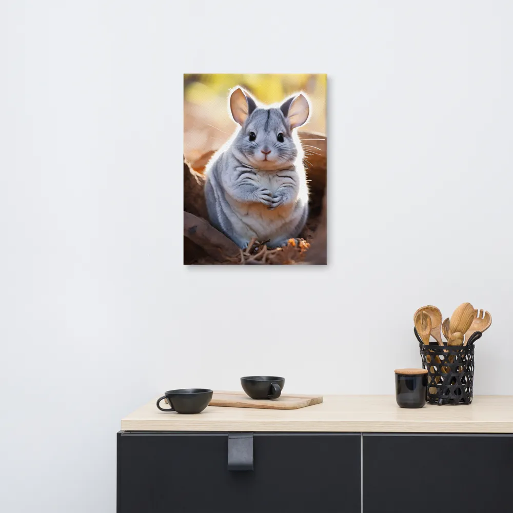 Gentle Whispers of Nature: The Chinchilla