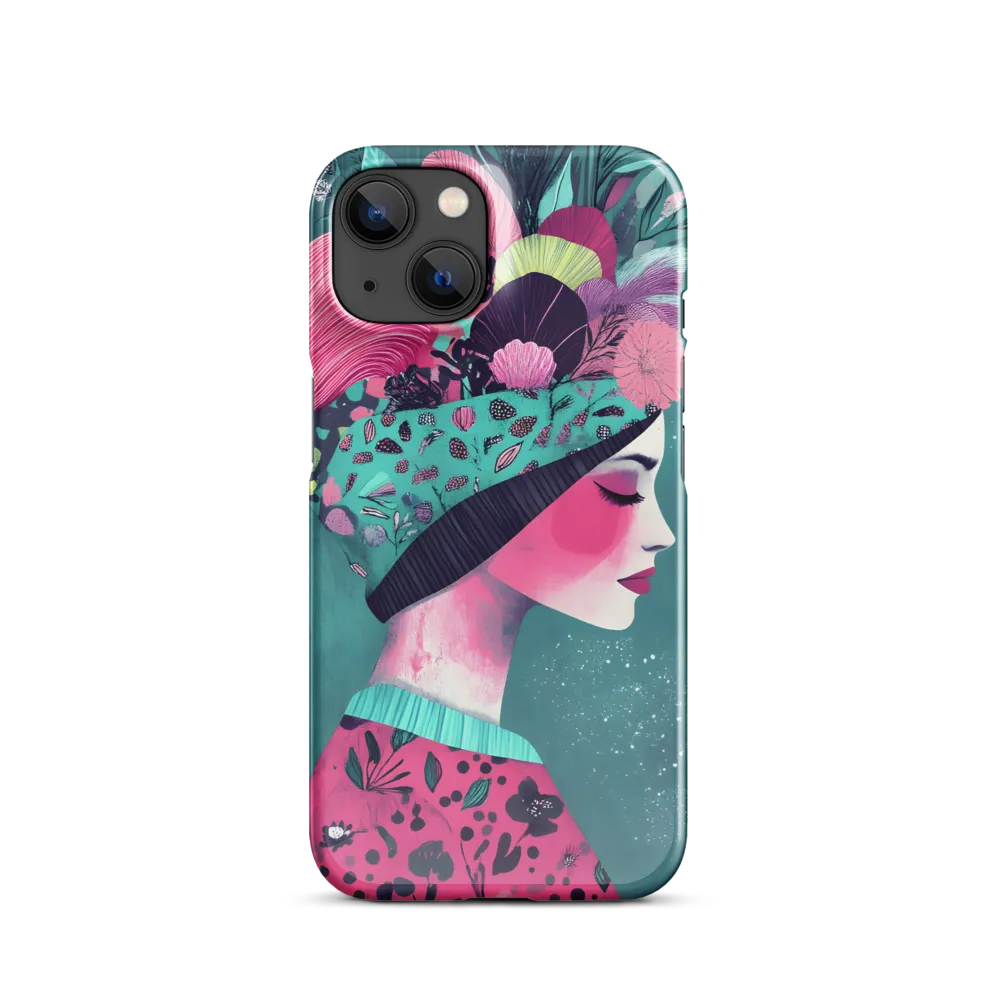 Whimsical Floral Portrait