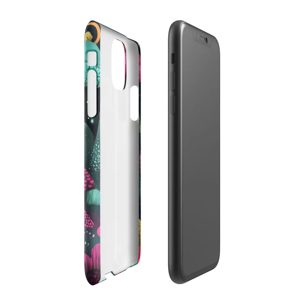 Whimsical Journey through Colorful Lands | Phone Case |  11 | Snap Case | Glossy