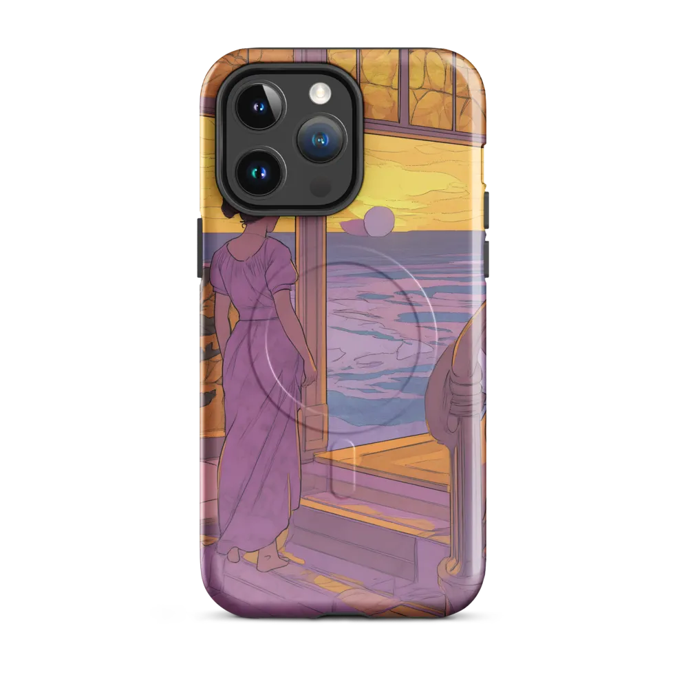Whispers of the Sunset | Phone Case |  14 Pro Max | MagSafe® Tough Case | Glossy