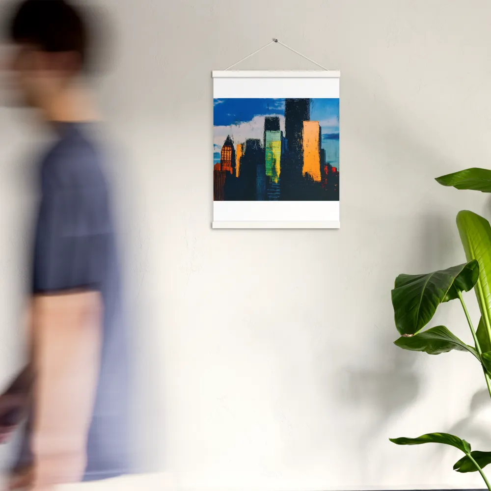 Reflections of Tranquility | Poster With White Wood Hanger | 16″×20″