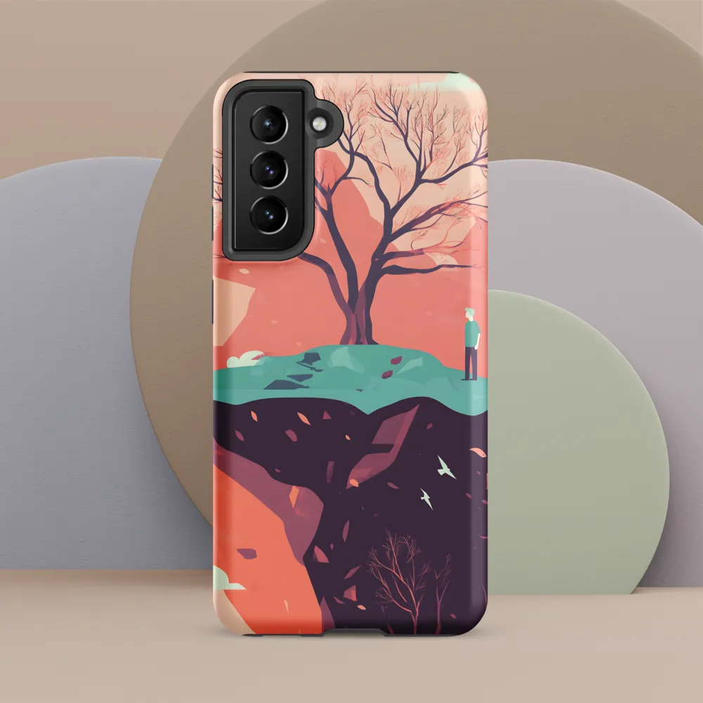 Contemplating Solitude | Phone Case |  S21 FE | Tough Case | Matte