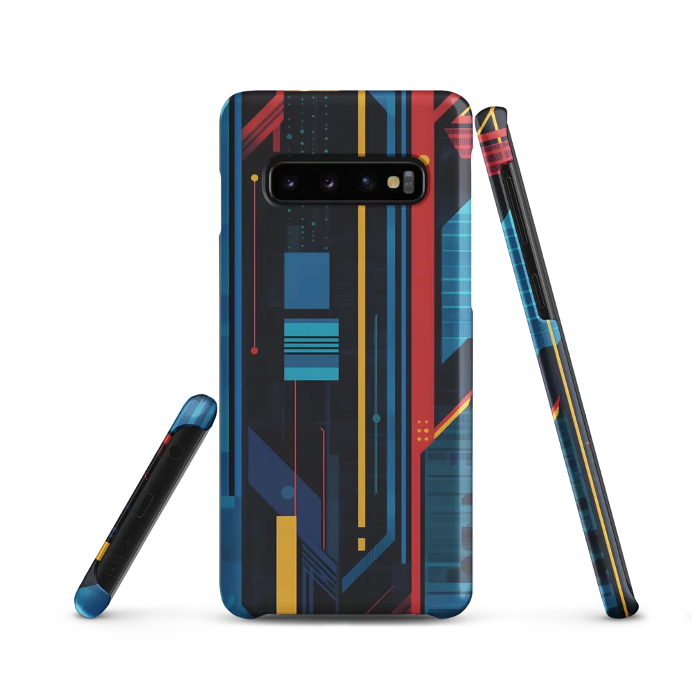 Symphony of Lines | Phone Case |  S10 | Snap Case | Matte