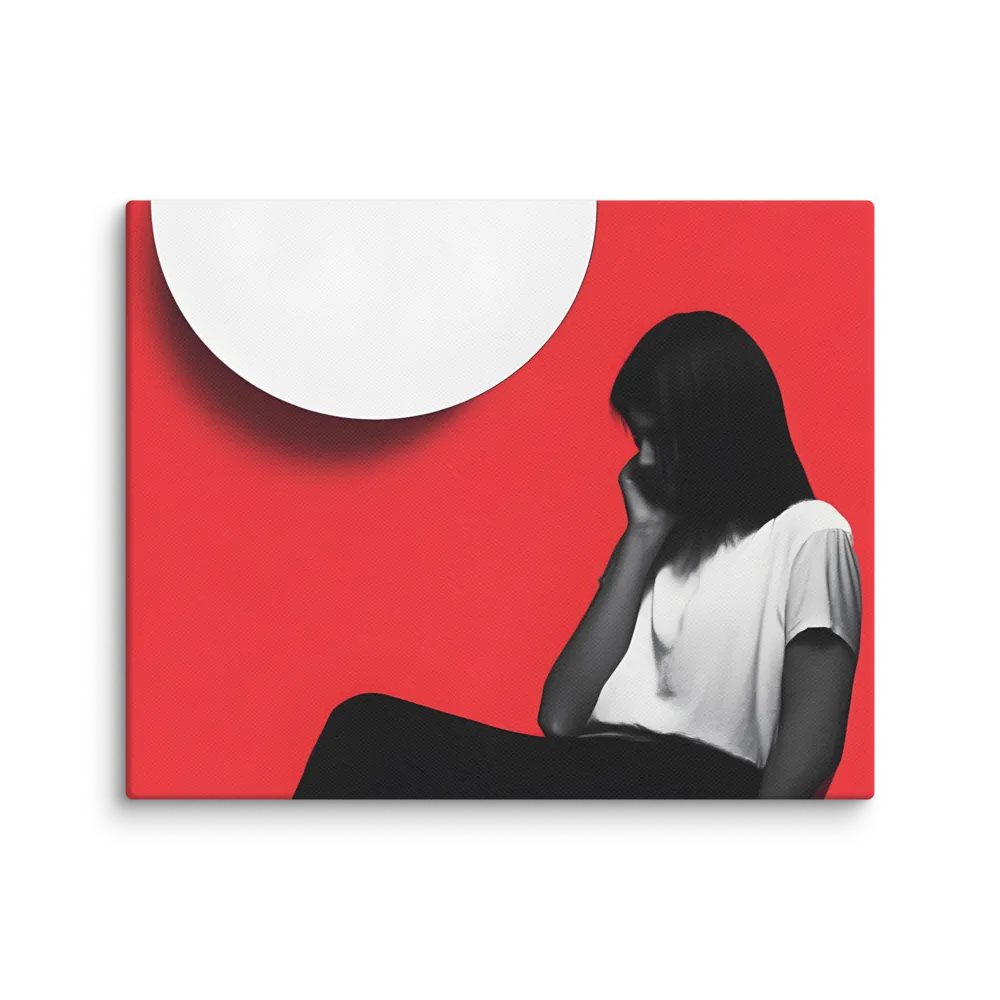 Contemplation in Red