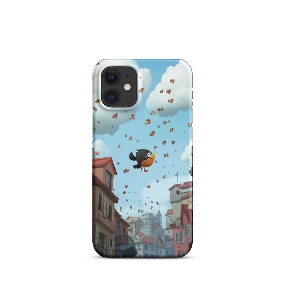 A Whimsical Flight Through Bread and Sky