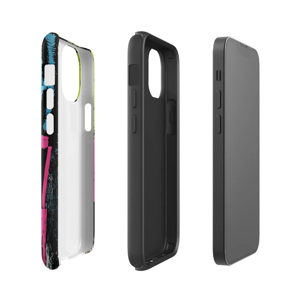 Dynamic Geometry | Phone Case |  13 mini | Tough Case | Glossy