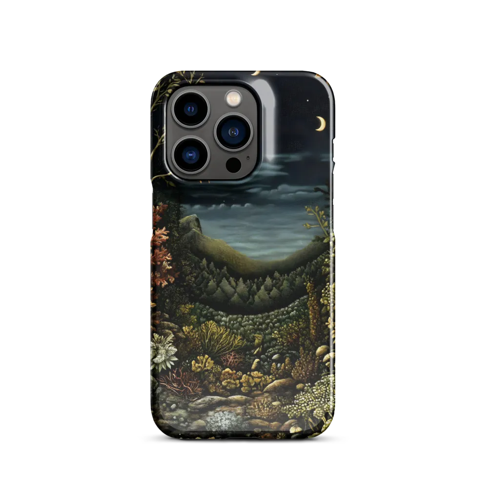 Celestial Reverie in a Serene Landscape | Phone Case |  14 Pro | Snap Case | Glossy