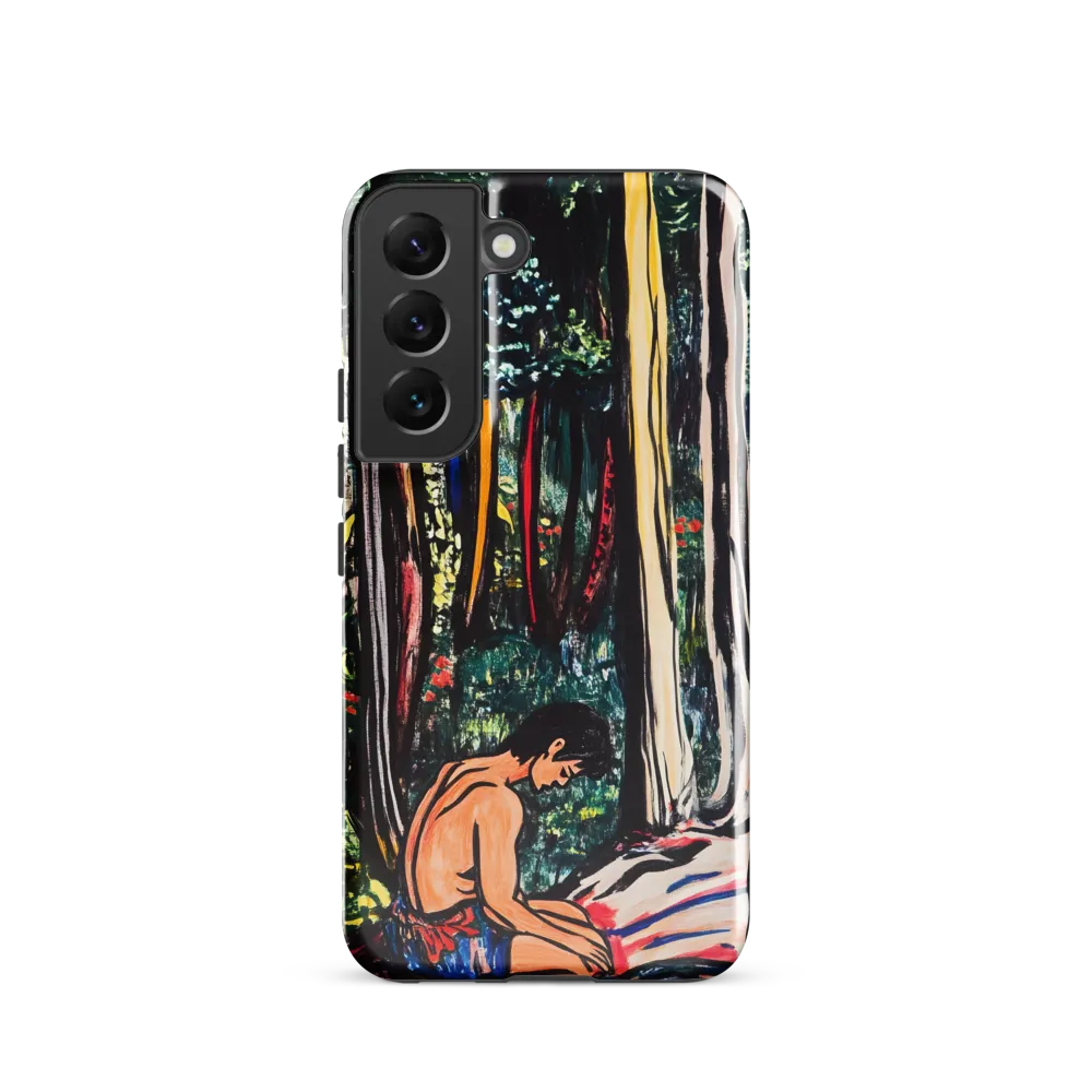 Contemplation in Nature | Phone Case |  S22 | Tough Case | Glossy