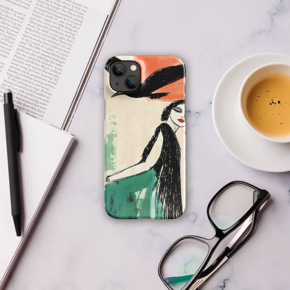 Elegance in Flight | Phone Case |  14 Plus | Snap Case | Glossy