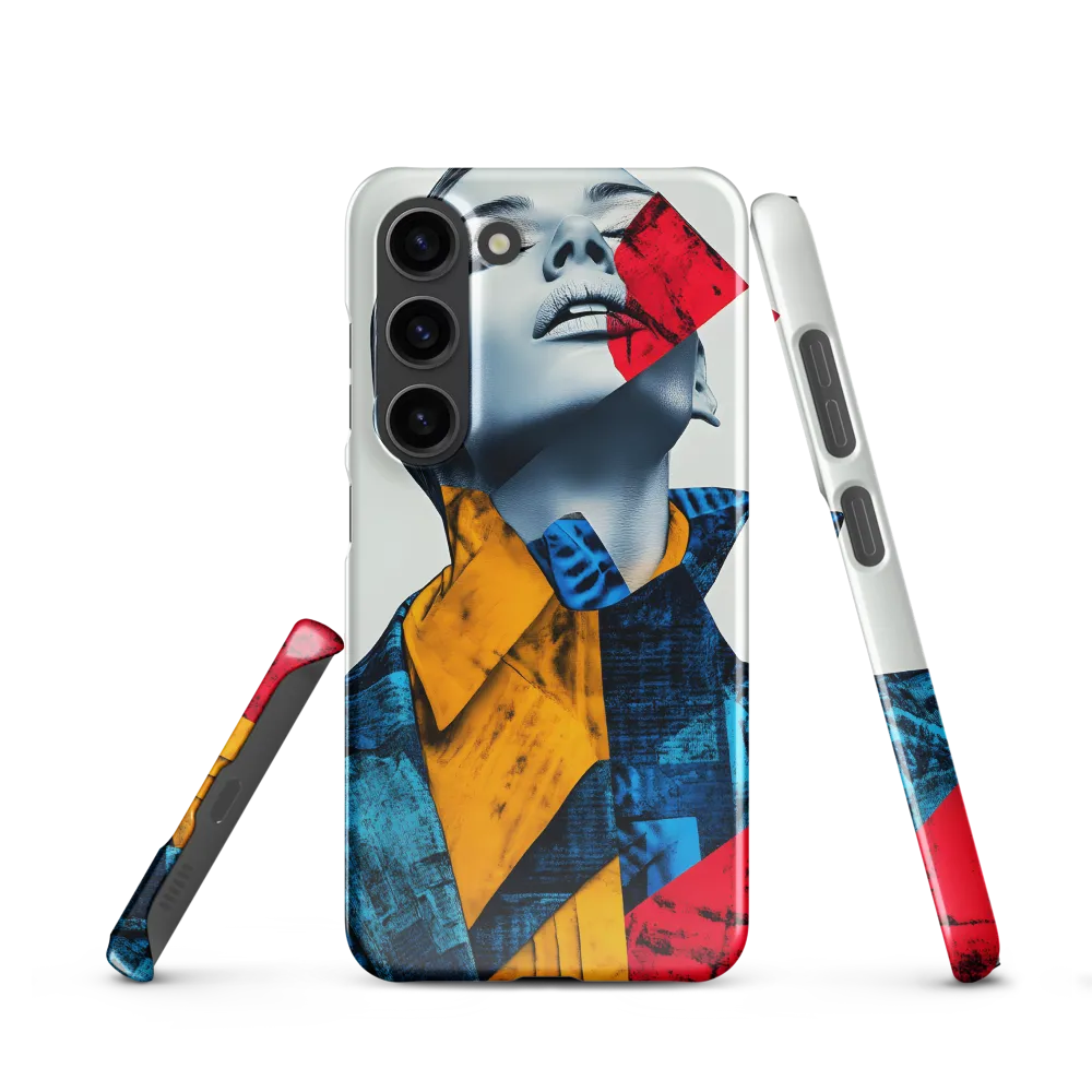 Fragmented Confidence: A Surreal Fashion Portrait