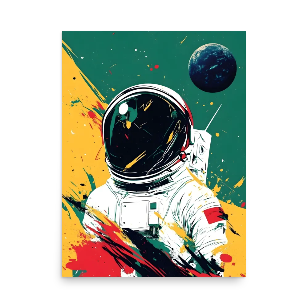 Galactic Explorer: A Modern Odyssey | Poster | 18″×24″