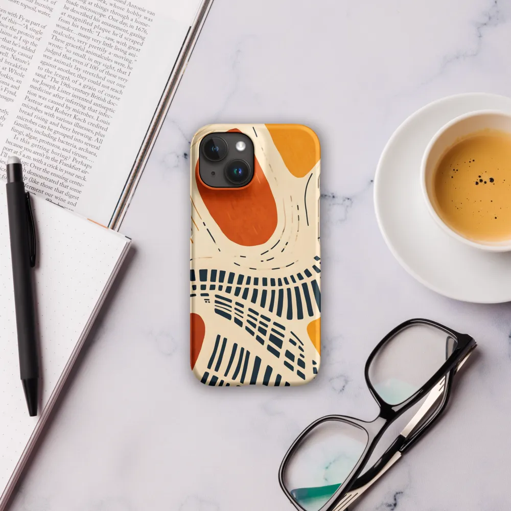 Urban Patterns in Harmony | Phone Case |  15 | Snap Case | Matte