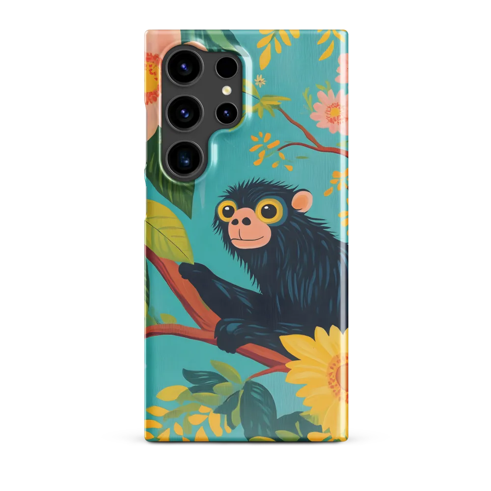 Joyful Encounter in a Floral Paradise