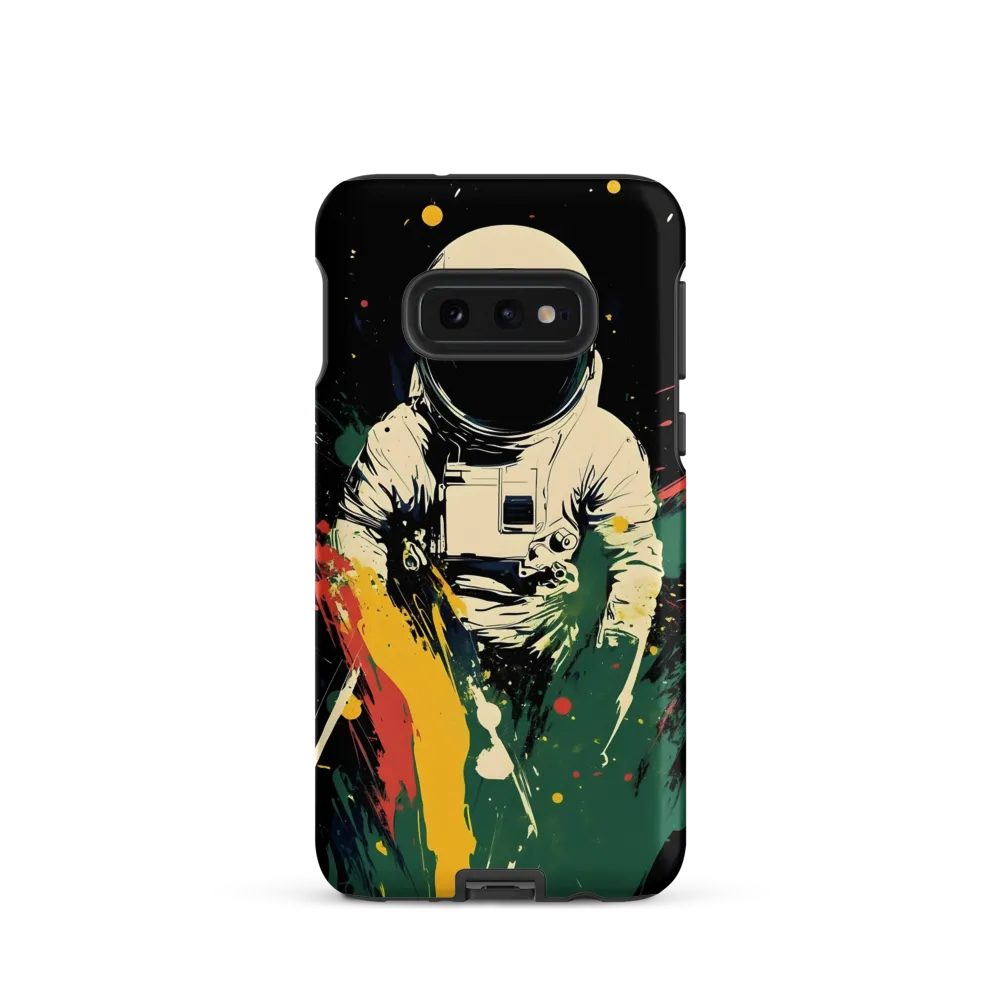 Cosmic Splash: The Astronaut's Journey