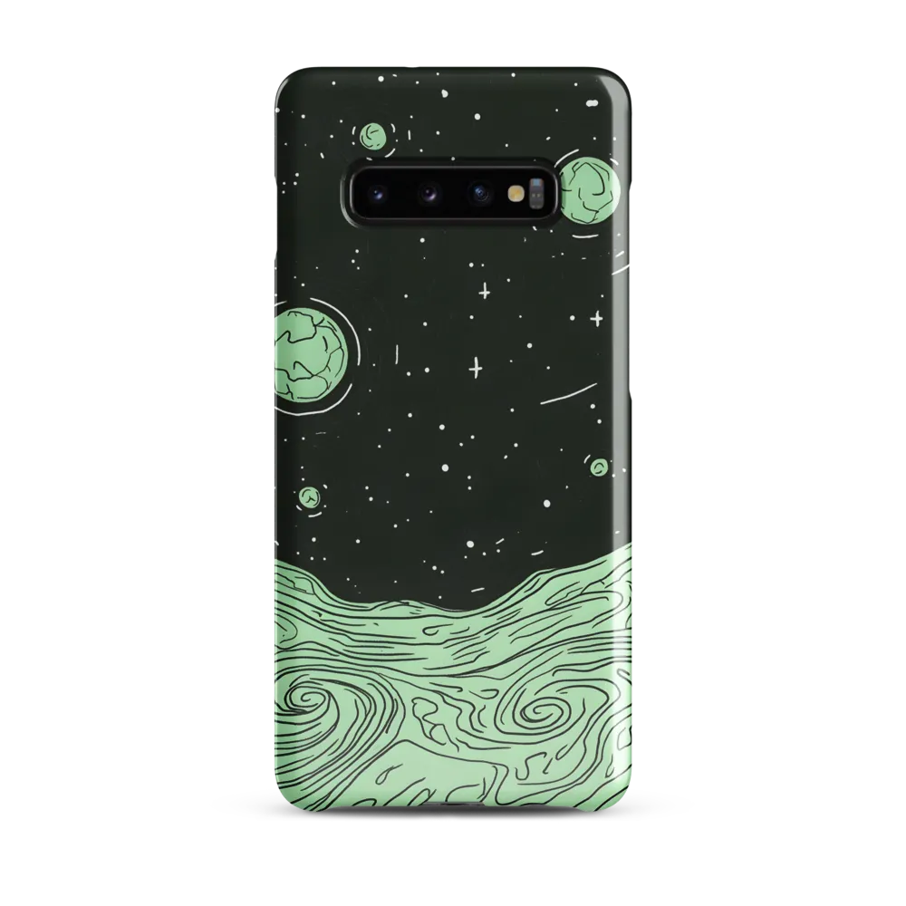 Celestial Waves | Phone Case |  S10 Plus | Snap Case | Glossy