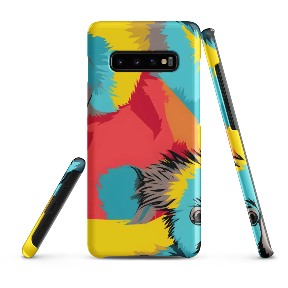 Whimsical Koalas in Vibrant Colors | Phone Case |  S10 Plus | Snap Case | Matte
