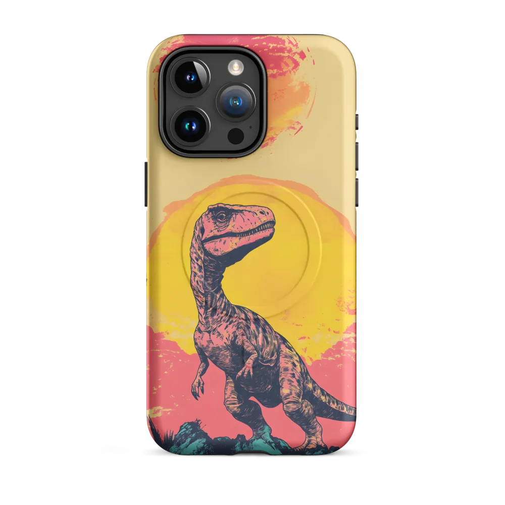 Majestic Dinosaur at Sunrise