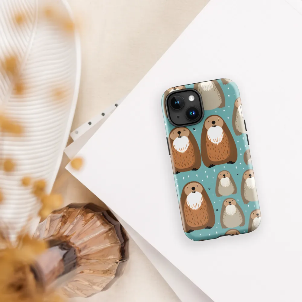 Whimsical Otter Pattern