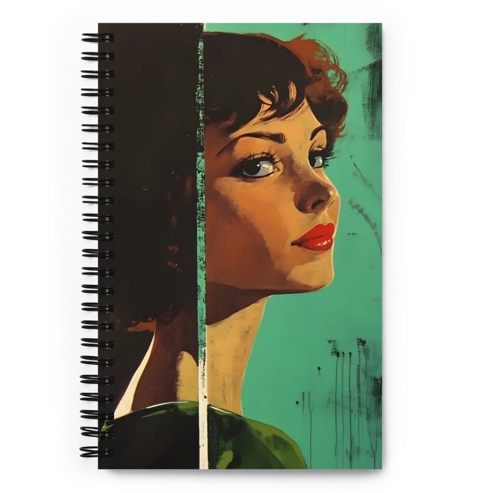 Mysterious Allure | Spiral Notebook