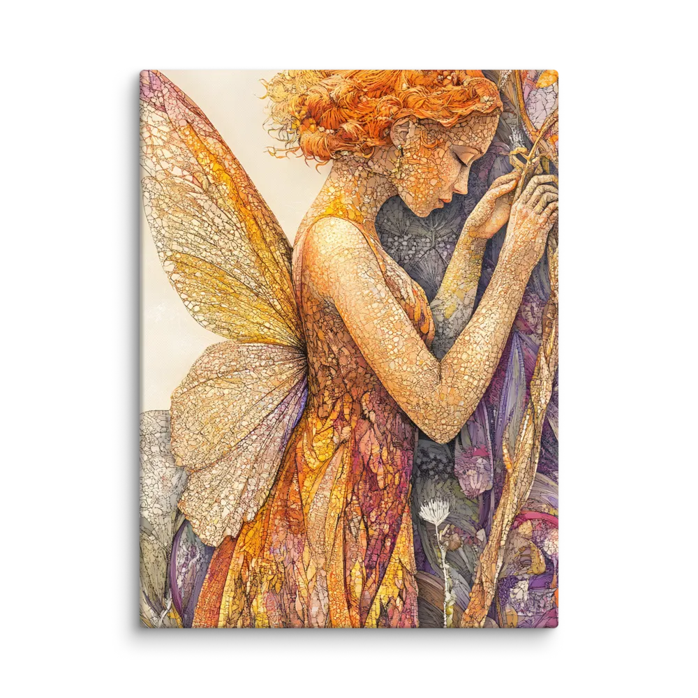 Whispers of the Frosted Meadow | Canvas | 24″×32″