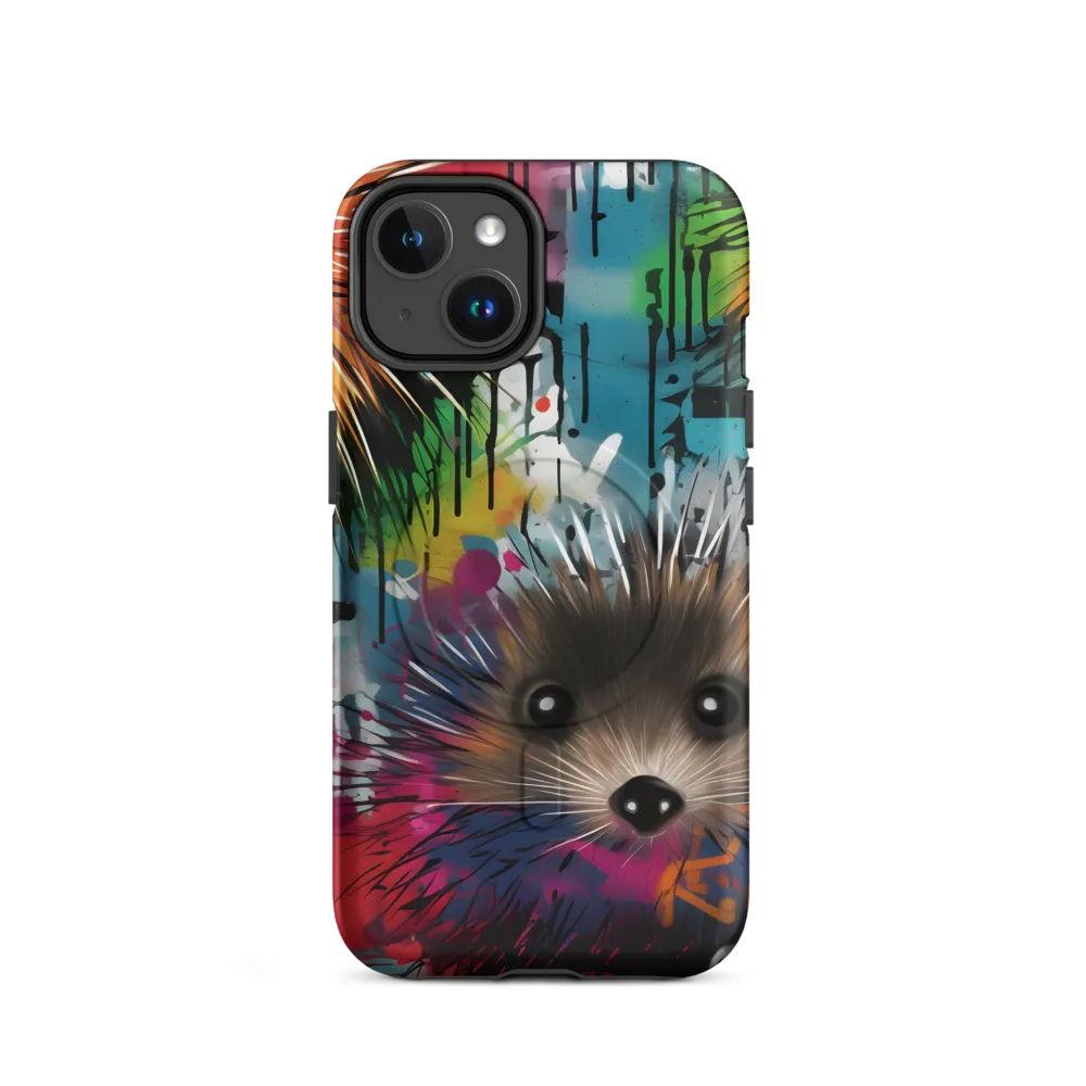 Whimsical Hedgehogs in a Kaleidoscopic Wonderland