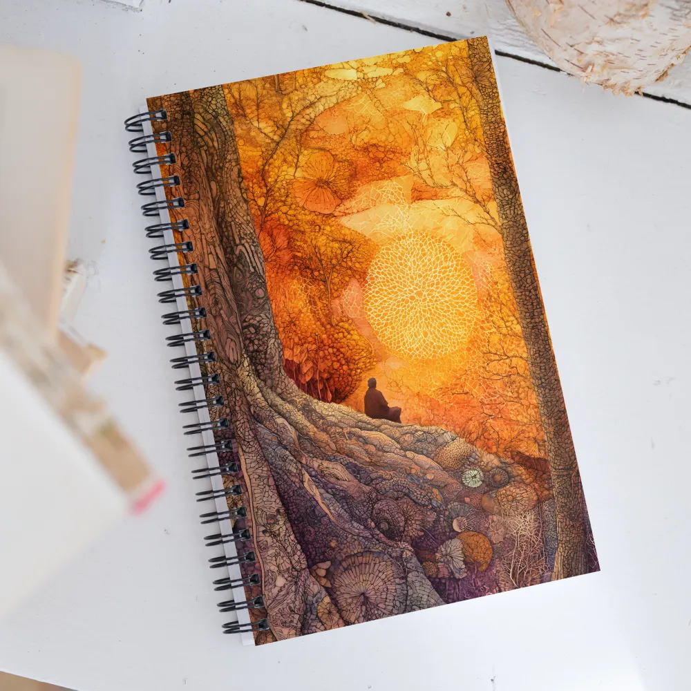 Whispers of the Sun | Spiral Notebook