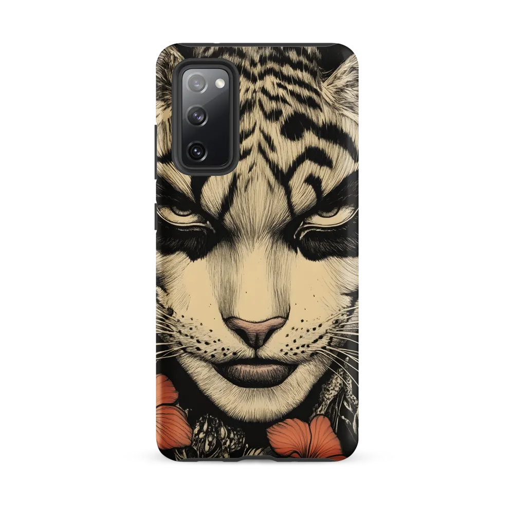 Feline Majesty: The Human-Leopard Connection | Phone Case |  S20 FE | Tough Case | Matte