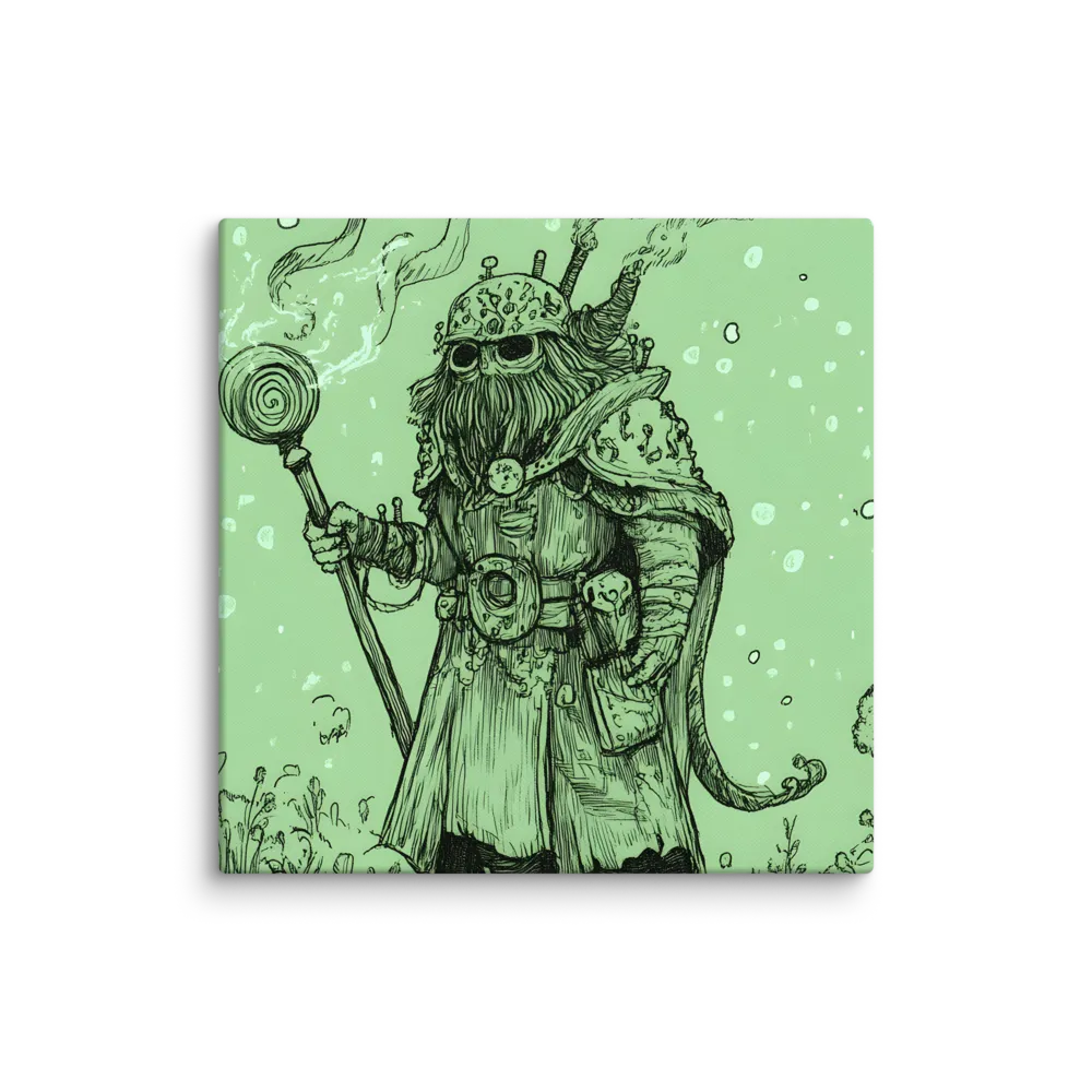 The Enigmatic Wizard | Canvas | 20″×20″