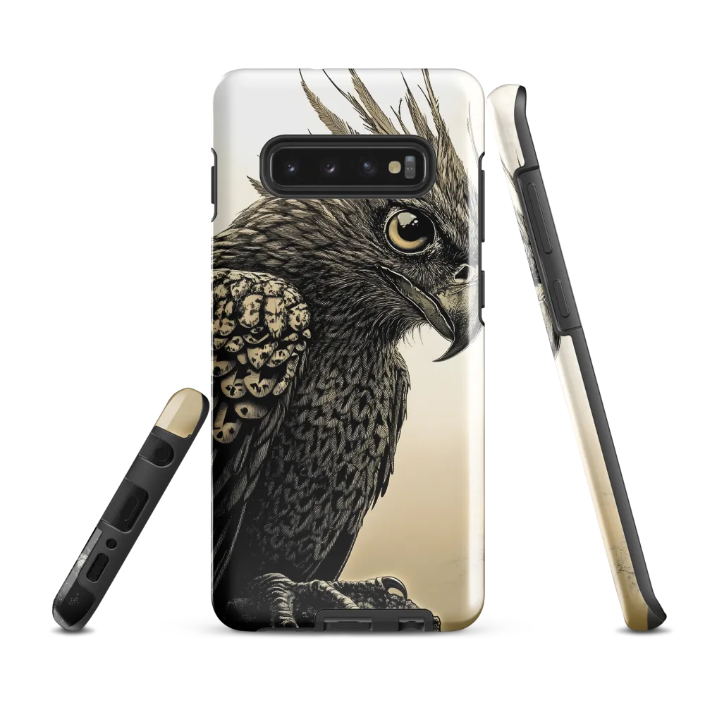 Majestic Owl in Detail | Phone Case |  S10 Plus | Tough Case | Glossy