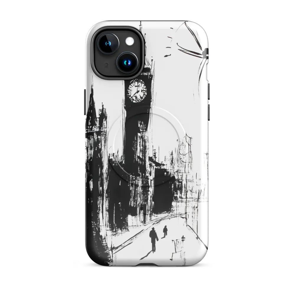 Clock Tower in Motion