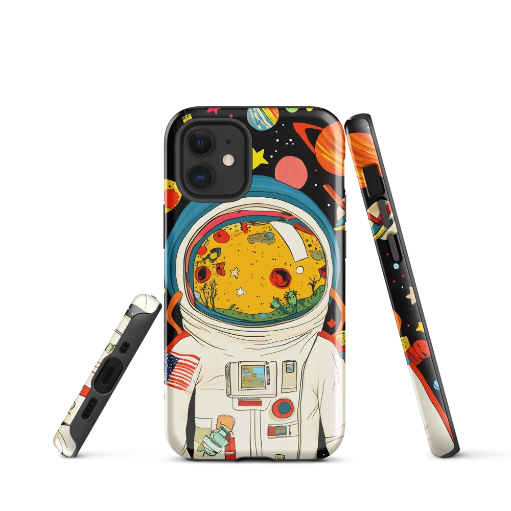 Cosmic Curiosity: Journey Within the Helmet