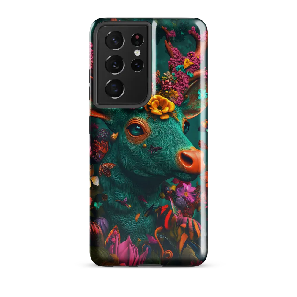 Whimsical Blossoms of the Enchanted Forest | Phone Case |  S21 Ultra | Tough Case | Glossy