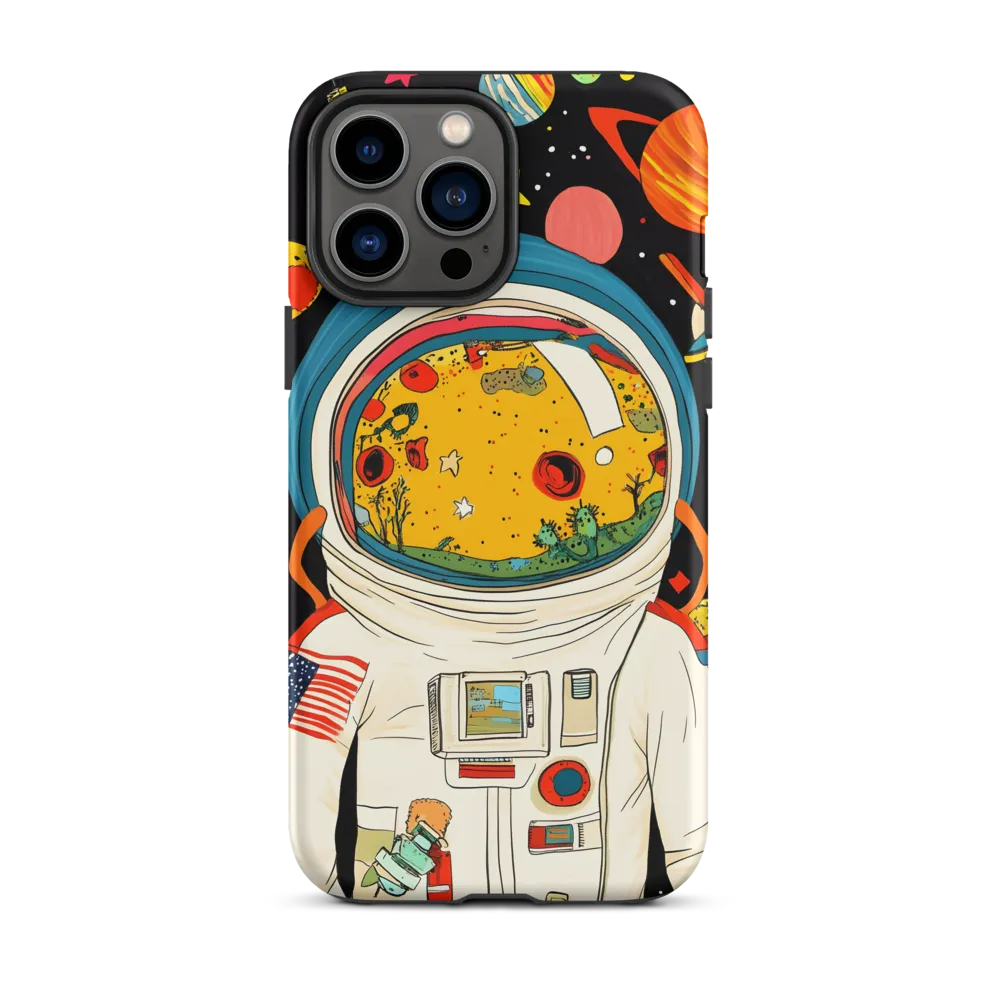 Cosmic Curiosity: Journey Within the Helmet