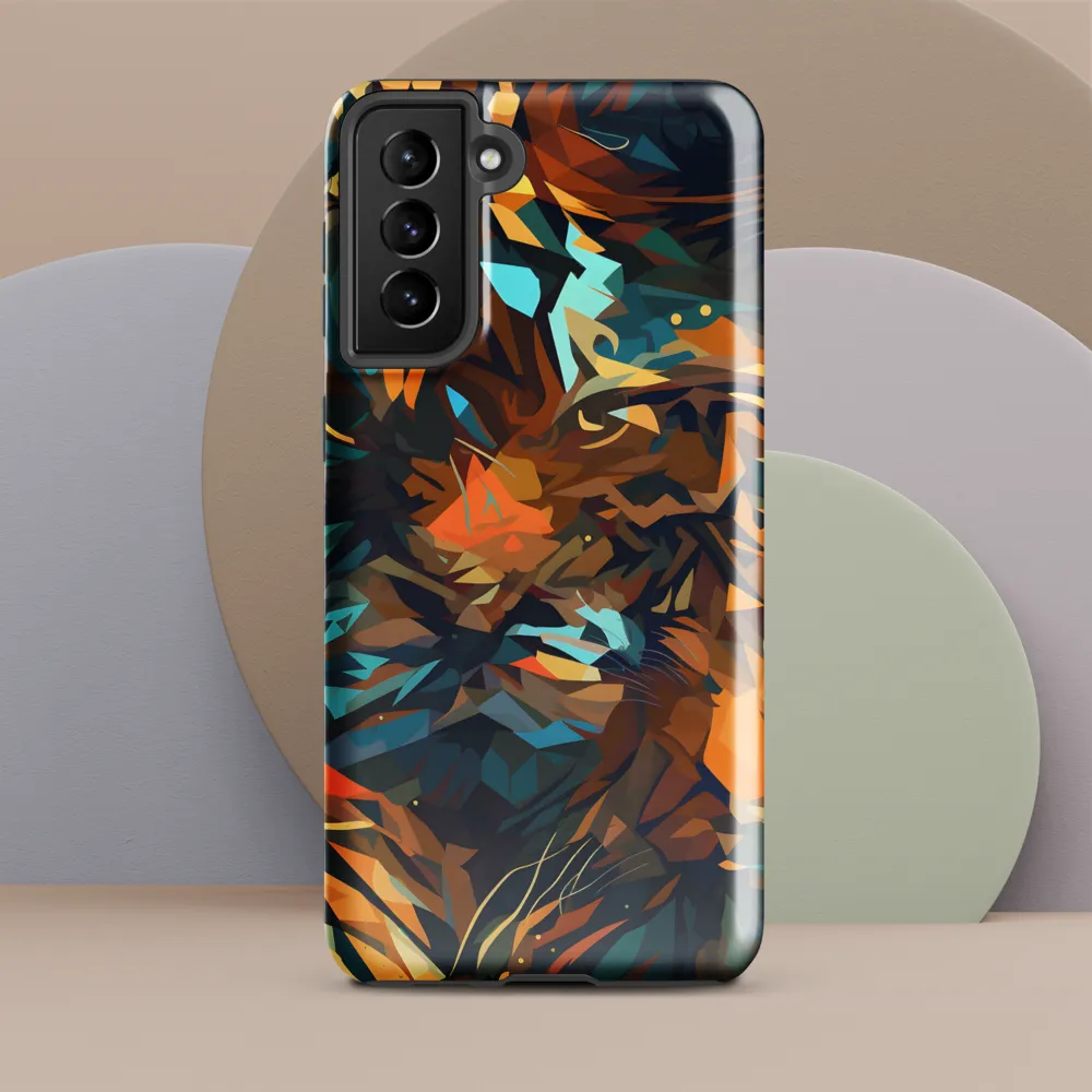 Wild Symphony: Abstract Tigers