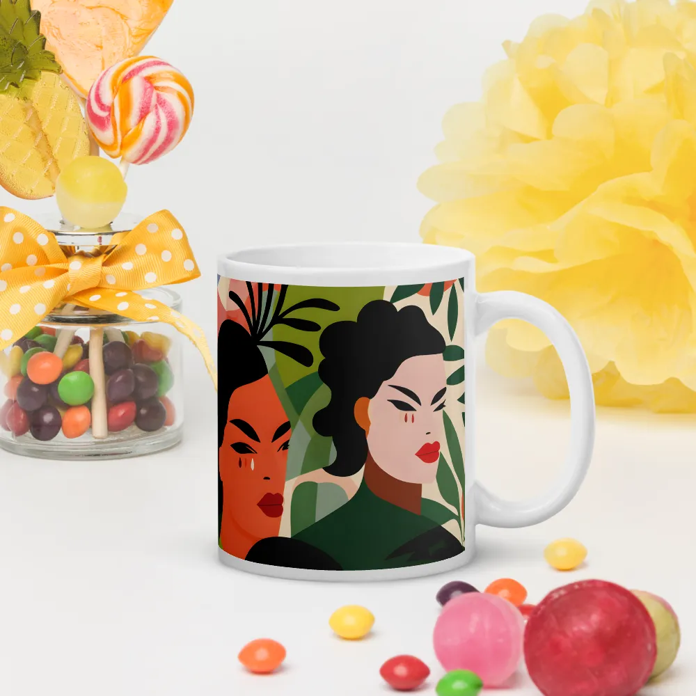 Harmony of Nature and Femininity | Mugs | Multiple Sizes & Colors