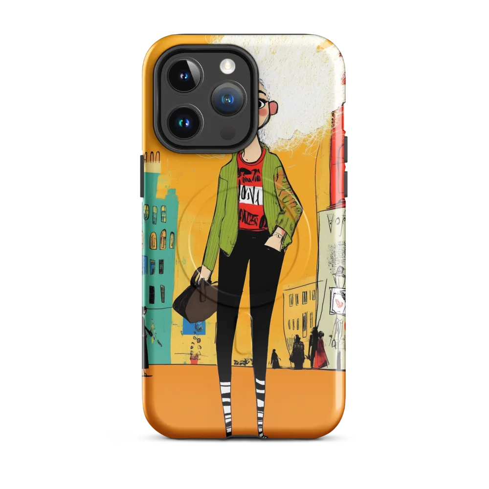 Urban Confidence | Phone Case |  14 Pro Max | MagSafe® Tough Case | Glossy
