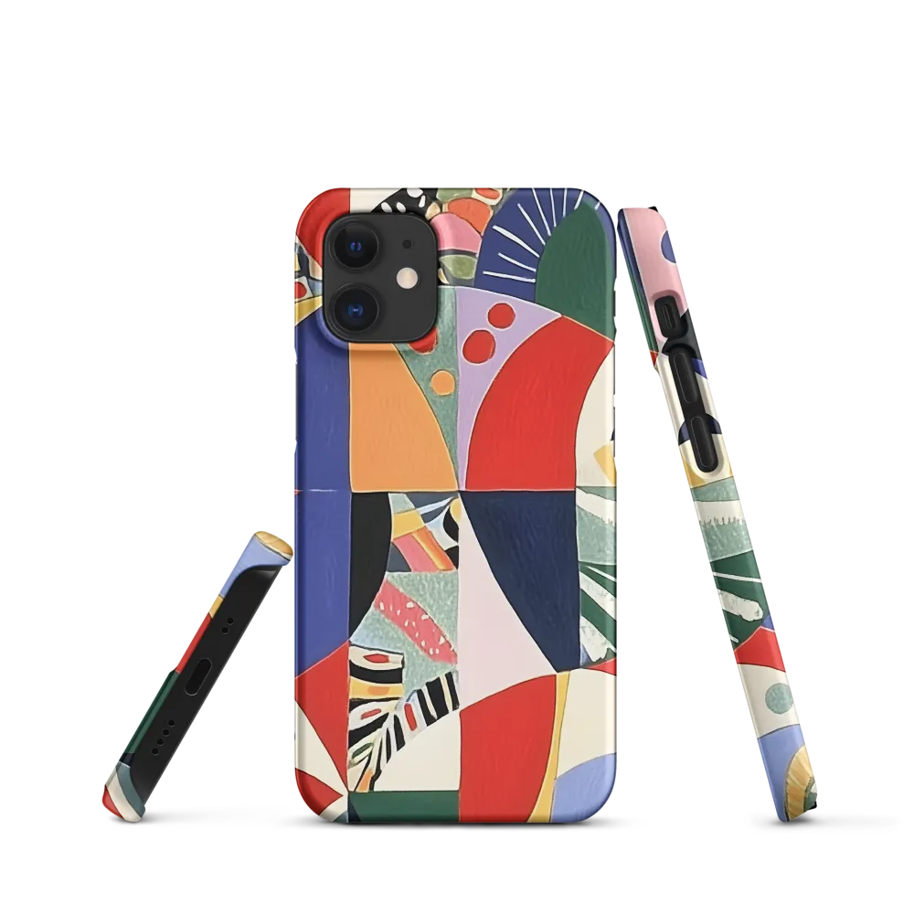 Dynamic Mosaic Symmetry | Phone Case |  12 Mini | Snap Case | Matte