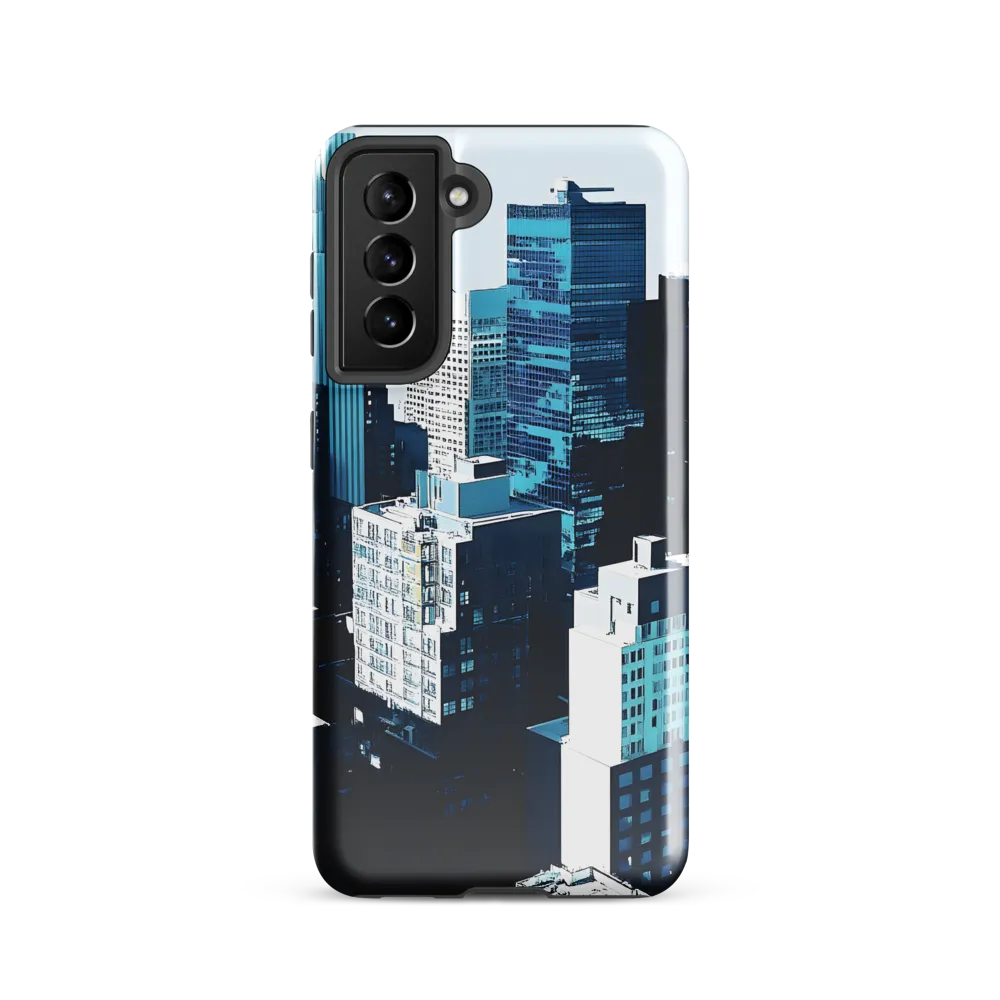 Urban Serenity: A Minimalist Cityscape