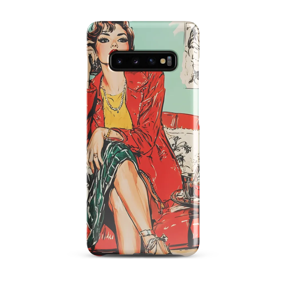 Chic Confidence | Phone Case |  S10 Plus | Snap Case | Glossy