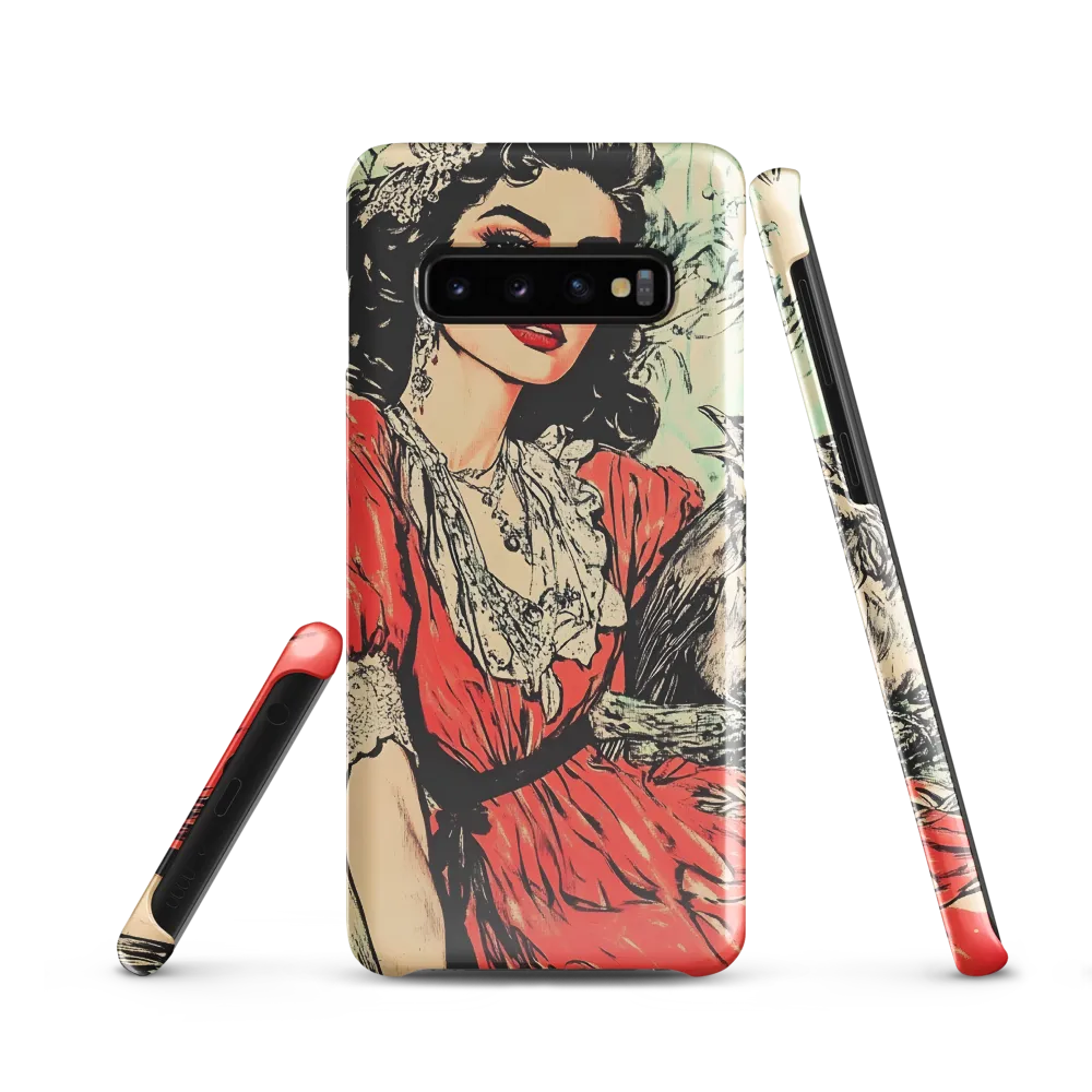 Whispers of Nostalgia | Phone Case |  S10 | Snap Case | Glossy