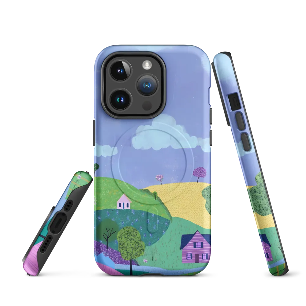 Whimsical Hills and Quaint Homes