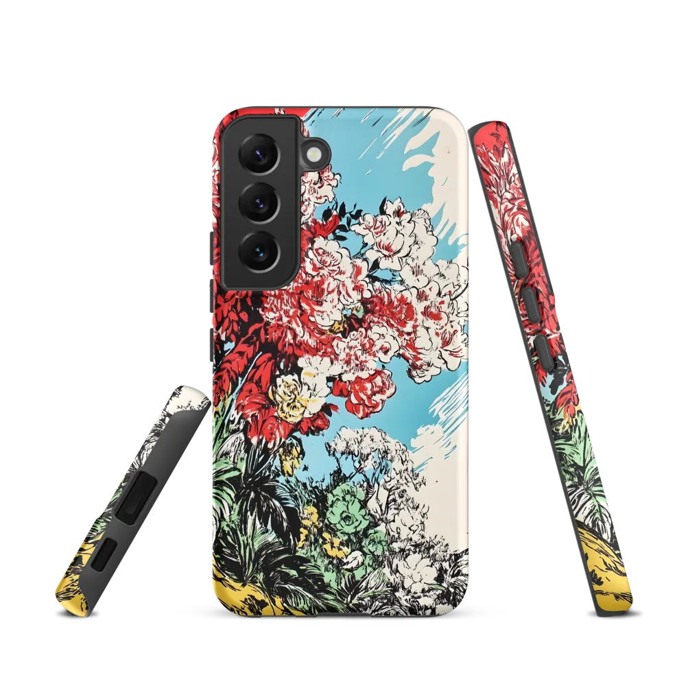 Floral Symphony in Bold Colors